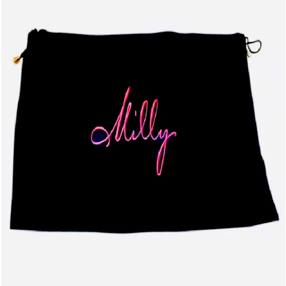 MILLY * Rare Calfskin Leather Floral Canvas Tote. Sensational! - Picture 3 of 14